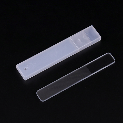 1PC Fashion Nail File Buffing Grit Sand Nail Art Durable Transparent Nano Glass File Manicure Nail Art Tools ► Photo 1/6