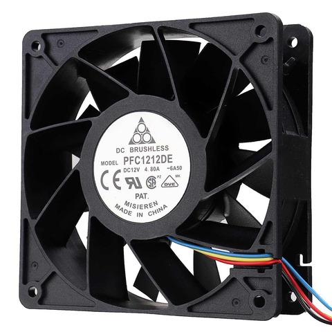 5000RPM 120x120  S7 S9 CPU Cooling Fan 4-pin Connector For Antminer Bitmain 12V/4.8A Portable Computer Cooler Fans ► Photo 1/6