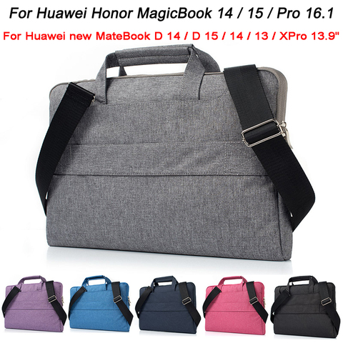 Laptop Bags for Honor Magicbook 14 15 Honor Magicbook Pro 16  for Huawei 2022 MateBook D14 D15 13 14 xpro 15.6 inch Notebook Bag ► Photo 1/6