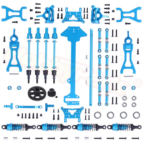 Complete Upgrade Parts For Wltoys A959 Vortex 1/18 2.4G 4WD Electric RC Car Off-Road Buggy Hop-Up Fit A969 a979 ► Photo 1/5