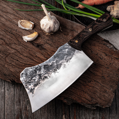 CHUN Forged Bone Chopper Hammer Kitchen Butcher Knife High Carbon Stainless Steel Kitchen Chopper Cleaver Chef Cooking Tools ► Photo 1/6