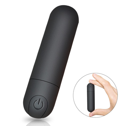 USB Rechargeable Mini Bullet Vibrator 10 Speed Waterproof G-spot Clitoris Stimulator Anal Dildo Vibrator Adult Sex Toy for Woman ► Photo 1/6