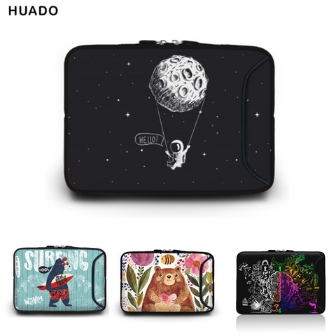 Portable Laptop Bag For Macbook 10 11.6 13.3 14.4 15.4 15.6 17 17.3 inch Netbook Zipper Sleeve Case Tablet Cover computer Bags ► Photo 1/6