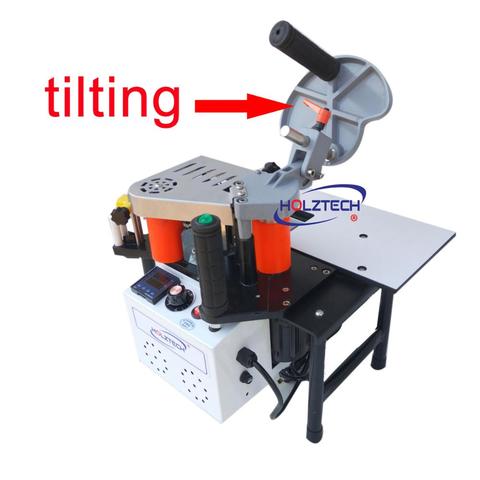 PORTABLE EDGE BANDER EDGE BANDING MACHINE MINI EDGEBANDER double sided gluing ► Photo 1/6