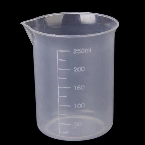 250ml 500ml Plastic Measuring Cups Transparent and Graduated Small