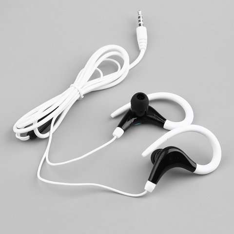 Hanging Ear Type Headphones 3.5 mm Jack Super Bass Stereo Sports Running Earphones Ear Hook Headset Earphones ► Photo 1/6