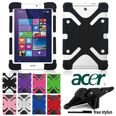 Shockproof Silicone Stand Cover Case for Acer Iconia A3-A10 /One 10/Tab 10/Tab A700 10.1 Inch Tablet Soft Protective Shell ► Photo 1/6