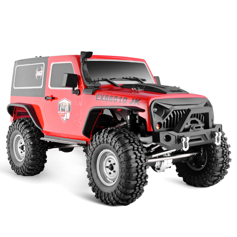 RGT RC Crawler 1:10 4wd RC Car  Off Road RC Rock Crawler Pioneer EX86010-JK Hobby Crawler RTR 4x4 Waterproof RC Toy ► Photo 1/6