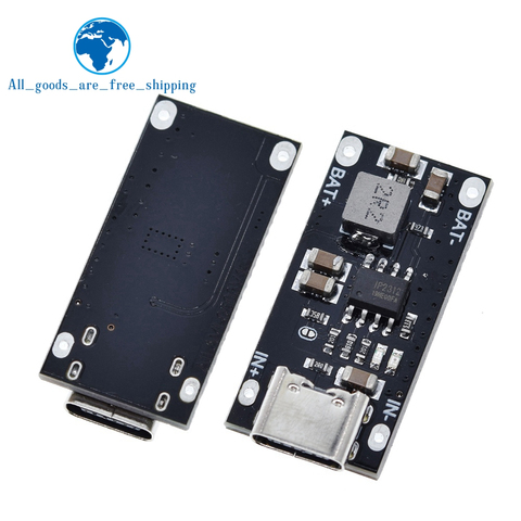 Type-C USB Input High Current 3A Polymer Ternary Lithium Battery Quick Fast Charging Board IP2312 CC/CV Mode 5V To 4.2V ► Photo 1/5