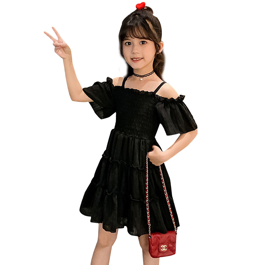 Price History Review On Girl Dresses Solid Color Girl Child Summer Dress Casual Style Children Party Dresses Solid Clothes Girl 6 8 10 12 14 Year Aliexpress Seller Teen Store Alitools Io