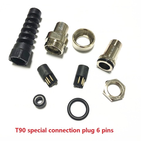 Gold Metal Detector Plug Socket Underground Metal Detector Universal Coil Connector for garrett metal detectors ► Photo 1/3