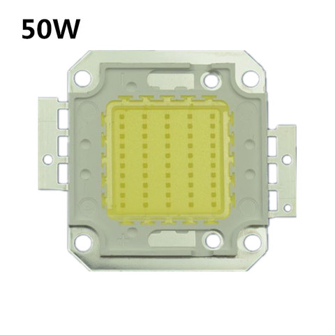 21pcs 50W LED Integrated High Power Lamp Beads White/Warm White 1500mA 30V 4500LM 24*48mil Taiwan Huga Chip Free shipping ► Photo 1/6