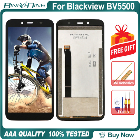 New Original For Blackview BV5500/BV5500 Pro LCD&Touch screen Digitizer display Screen module accessories Assembly Replacement ► Photo 1/2