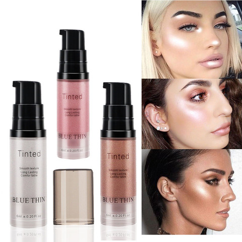 Highlighter Contouring Makeup Face Brightener Concealer Liquid Highlighter Primer Bronzer Face  Cosmetics ► Photo 1/6