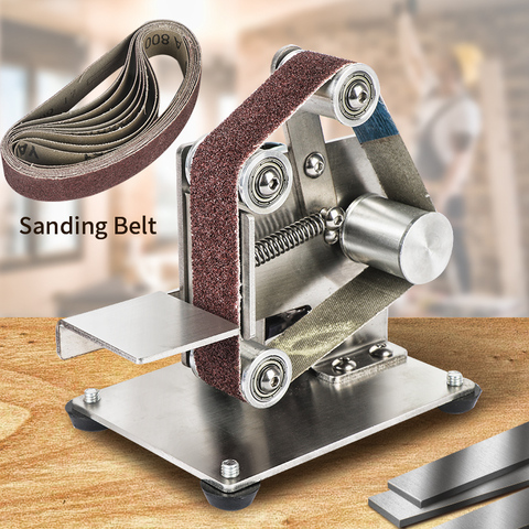 Mini Polishing Grinding Machine Grinder Sharpening Machine Home Diy Sander Belt Mini Electric Belt Sander Abrasive Belts Grinder ► Photo 1/6