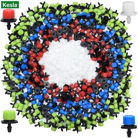 KESLA 30-800X Garden Drip Irrigation Dripper 1/4'' Adjustable Watering System Emitter Nozzle 4/7mm Hose for Greenhouse Flower ► Photo 1/6