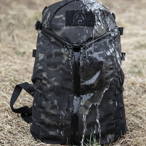New Camouflage Tactical Combat Backpack Large Capacity Waterproof Army Fan Outdoor Camping Hiking Climbing Rucksack Training Bag ► Photo 1/6
