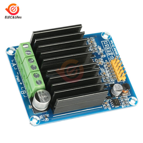 30A DC 5-12V Dual-channel H-bridge Motor Driver Board Module Regulator Motor Controller Driver ► Photo 1/1