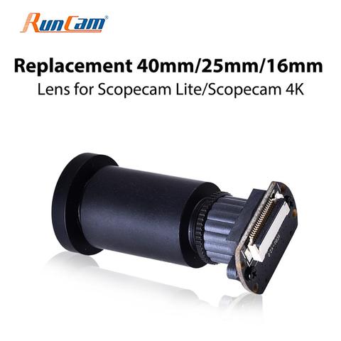 RunCam Replacement Lens for Scopecam Lite/4K Scopecamlite or Scopecam4k Lens 16mm/25mm/40mm ► Photo 1/4