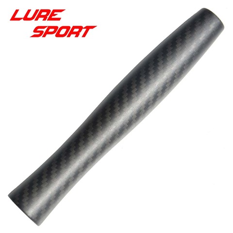 LureSport 2pcs woven carbon 17cm fly rod Grip 3K carbon  handle Rod Building component Rod Repair DIY blank ► Photo 1/5