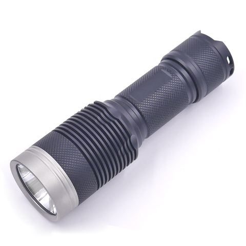 LED Flashlight 20W powerful waterproof torch  portable camping Night Lighting bicycle light use 18650 26650 battery C8.2 ► Photo 1/6