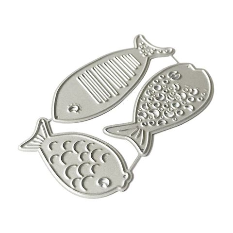 Fish Metal Cutting Dies Stencil Scrapbooking DIY Album Stamp Paper Card Emboss 95AA ► Photo 1/5