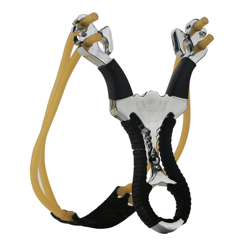 Professional slingshot Outdoor Hunting Stainless Steel slingshots Catapult Slingshot ► Photo 1/6