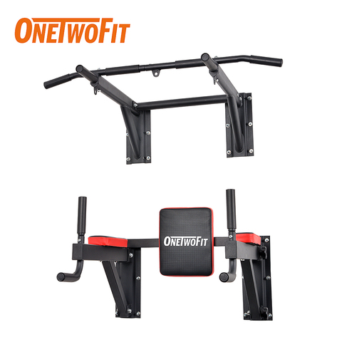 OneTwoFit Pull Up Bar Barra Dominadas Pared Sport Gym Equipment Fitness Equipment for Home Gym Bodybuilding Bar Gimnasio en Casa ► Photo 1/6