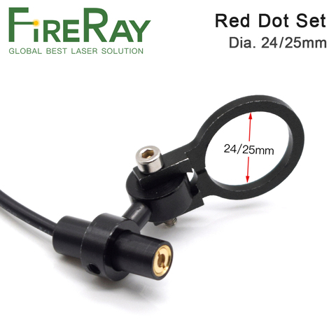 Fireray Diode Module Red Dot Set Positioning DC 5V for DIY Co2 Laser Engraving Cutting Head ► Photo 1/5