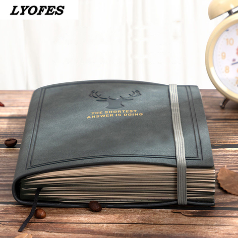 Journals Notebooks Notepad Leather A5 Agenda Planner Daily Business Office Work Notebook Diary 2022 School Supplies Budget Book ► Photo 1/6