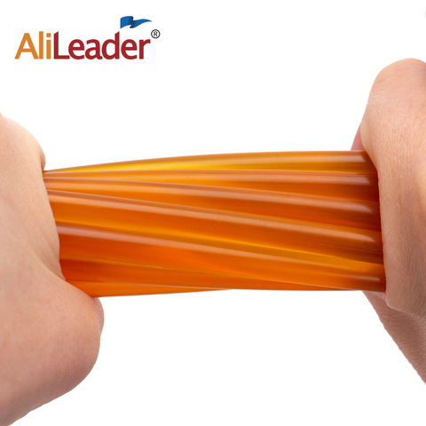 Alileader Cheap Hair Extension Hot Sticks 10 Pcs / set 7mm Transparent Hot Glue Sticks Hot Melt Glue Stick 100mmx7mm ► Photo 1/6
