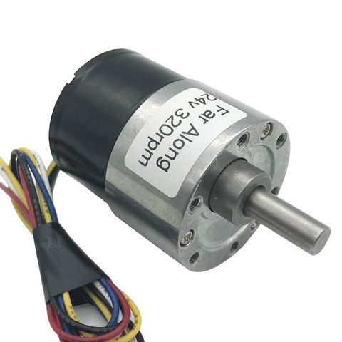Long Life Mini Micro 12V 24V Brushless DC Geared Motor 7-960RPM High Torque BLDC Motor In DC Motor With Reversed Signal Feedback ► Photo 1/6