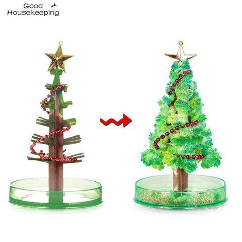 3 Types 14cm Magic Growing Christmas Tree DIY Fun Xmas Gift Toy for Adults Kids Home Festival Party Decor Props Mini Tree ► Photo 1/6