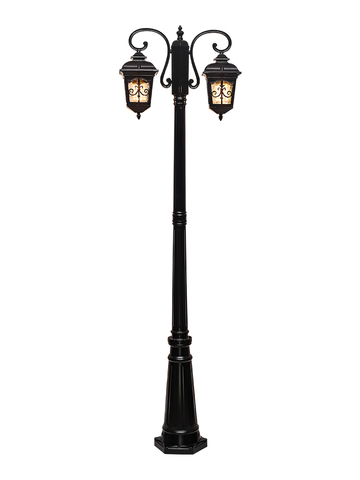 European garden street lamp villa Outdoor waterproof landscape lamp retro park lamp lawn high pole street lamp ► Photo 1/1