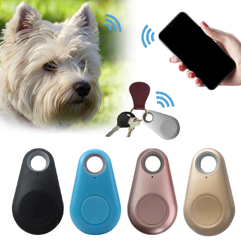 1PC Anti-Lost Waterproof Bluetooth Tracker Pets Smart Mini GPS Tracker Wallet Bag Kids Finder For Dog Cat Key Trackers Equipment ► Photo 1/6