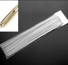 100 Beading Needles Threading Cord Tool 0.45x55mm *tweezers vise	glue gun pliers ring sizer graver jewelry tools ► Photo 1/1