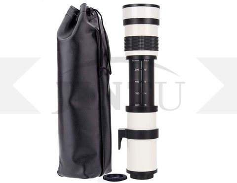 JINTU 420-800mm F/8.3 Telephoto Lens Telescope for Samsung NX-5 NX-20 NX-30 NX-100 NX-200 NX-210 NX-300 NX-1000 NX-1100 NX-2000 ► Photo 1/6