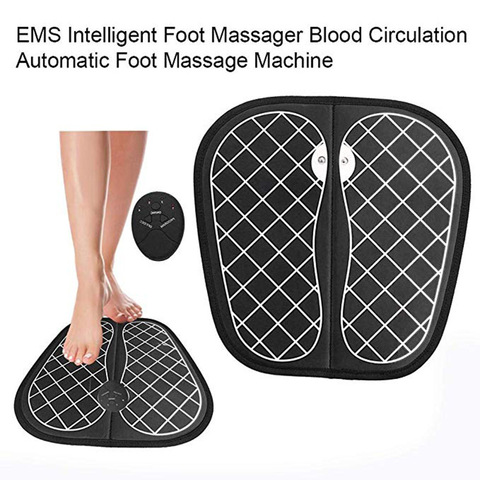 Electric EMS Foot Massager Pad Feet Muscle Stimulator Foot Massage Mat Improve Blood Circulation Relieve Ache Pain Health Care ► Photo 1/6