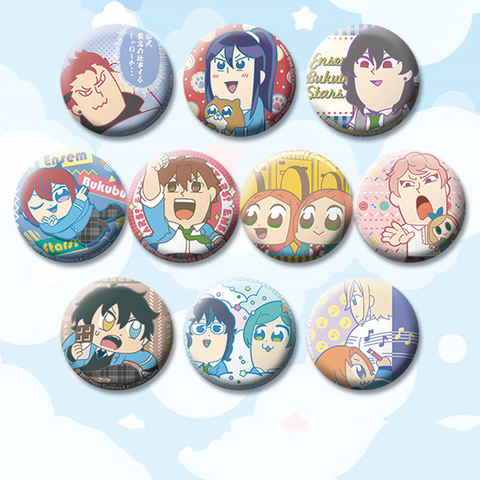 1pc Ensemble Stars 58mm Pins Brooch Pop Pipi Super Funny round Brooch icons anime Game Fans ► Photo 1/5