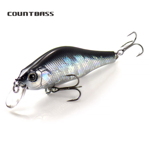 70mm 8.5g Countbass Magnet Assist Weight Minnow Hard Bait, Angler's Lure Crank Shad Wobbler for Fishing ► Photo 1/6