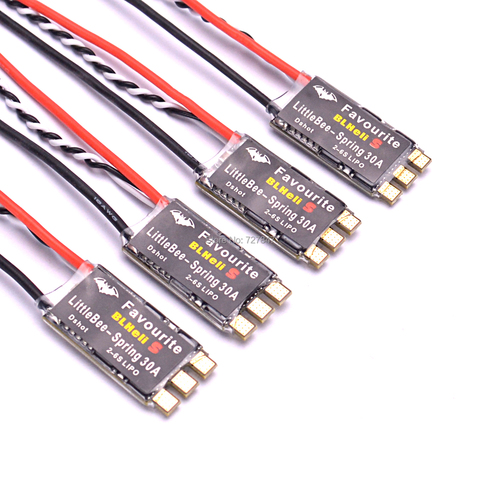 FVT Littlebee 30A BLHeli-s SPRING ESC 2-6S Supports Mulitshot DSHOT Oneshot42 OneShot125 for Multicopter 250mm 220mm 290 ► Photo 1/6