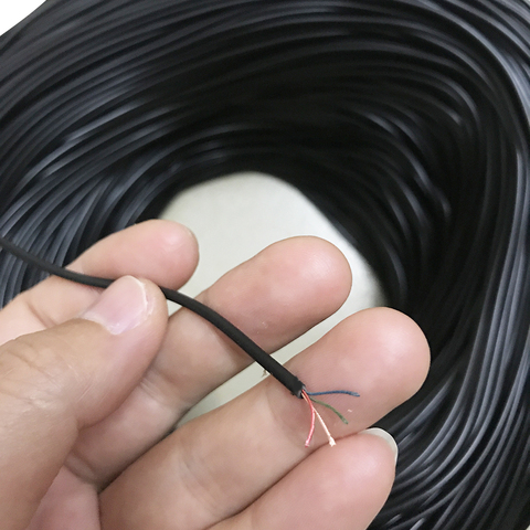 enamel-insulated wire Headphone speaker cable Ultra-soft Superfine varnished wire out diamater 2mm Stranded sheathing wire ► Photo 1/6