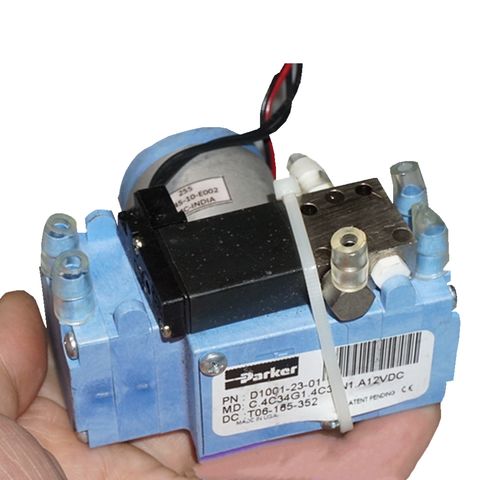 D1001-23-01 Brushless Vacuum Pump DC12V Mini Used Diaphragm Pump Air Pump Dual Head with Solenoid Valve Parker ► Photo 1/1