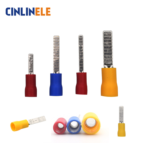 1000PCS/1LOT  Spade DBV Crimping Wire Connector Insulation Wire Terminals Brass ► Photo 1/1