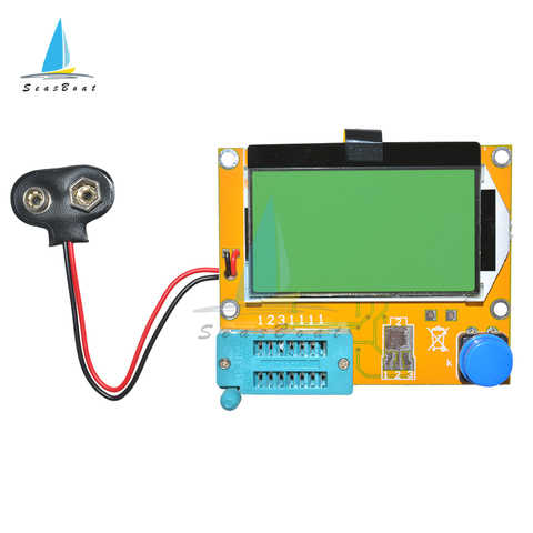 Mega328 M328 LCR-T4 ESR Meter Digital Transistor Tester Diode Triode Capacitance SCR Inductance Multimeter ► Photo 1/6