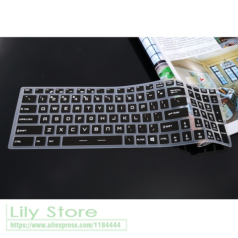 for MSI GE75 GT76 titan / GP75 leopard / GF75 thin / GE65 GE 75 raider / GP65 9se 9sd Keyboard Protector Cover Skin rotector ► Photo 1/5