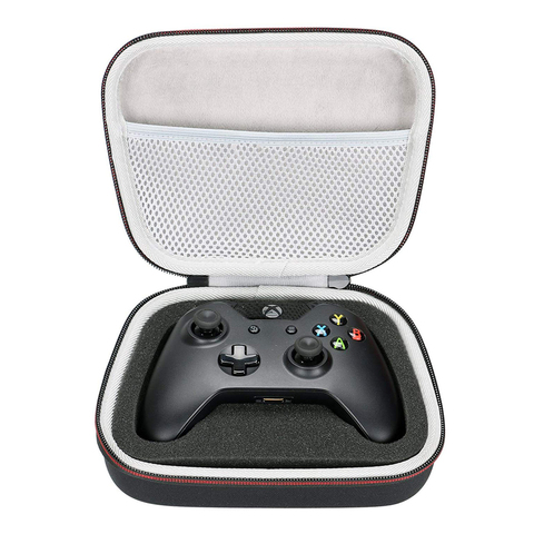 Storage EVA Hard Case Travel Carrying Portable Bag for Xbox One/Xbox One S/Xbox One X 360 Controller with Mesh pocket Fits Plug ► Photo 1/6
