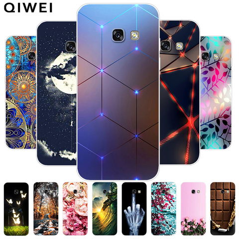 For Samsung A5 2017 Case Cover Silicone Soft TPU Cute Back Cover Coque For Samsung Galaxy A5 A3 A7 2017 A 5 Phone Cases A 7 3 ► Photo 1/6