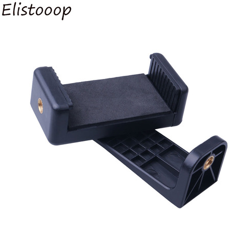 Elistooop 360 Tripod Stand SmartPhone Tripod Mount Adapter Cell Phone Clipper Holder for iPhone for Camera ► Photo 1/5