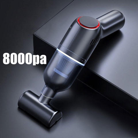 8000pa 120W Portable Wireless Car Vacuum Cleaner Rechargeable Household Handheld Automatic Vacuum Cleaner High Suction Power ► Photo 1/6